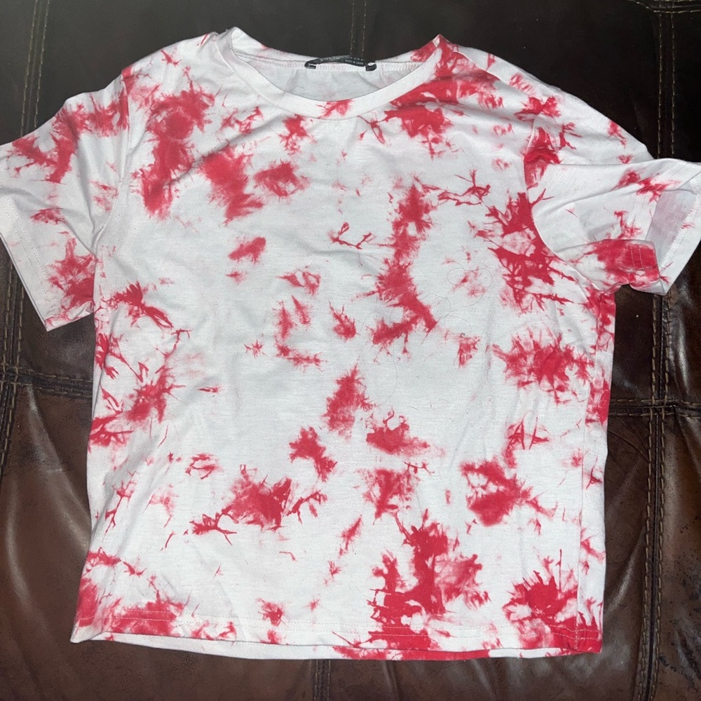Red Tie-Dye T-Shirt